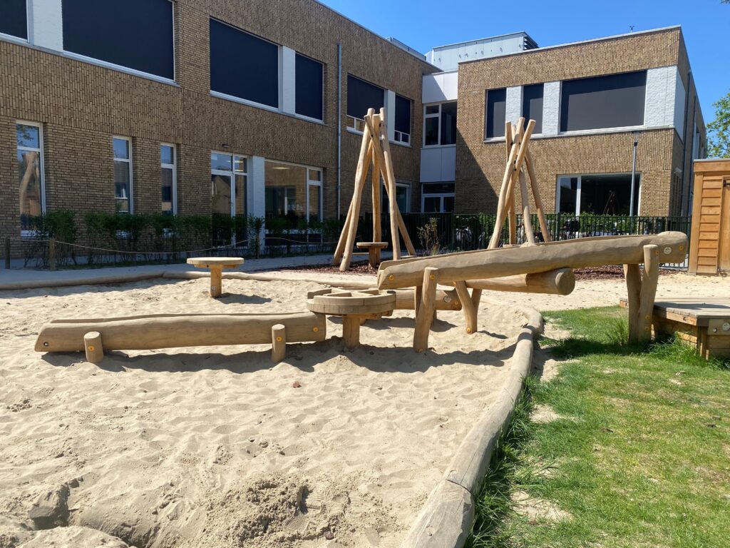 Buitenspeelplaats bij pto De Griffoen